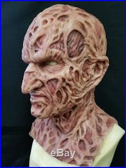 Freddy Krueger Part 4 Hyper Realistic spfx Silicone Mask Nightmare Halloween