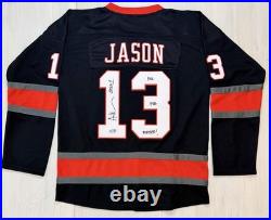 Friday the 13th Jason Voorhees #13 Hockey Jersey Ari Lehman Autographed SWAU COA