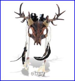 Full Mask Skull Head Costume Accessory Copper