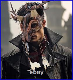 Full Mask Skull Head Costume Accessory Copper