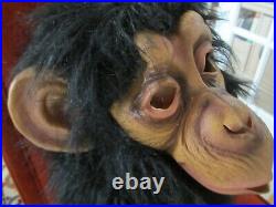 Fun World Div Mask FULL HEAD Monkey Planet of the Apes Halloween Mask 2014 RARE Fun World Div Mask FULL HEAD Monkey Planet of the Apes Halloween Mask 2014 RARE