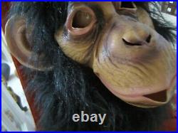Fun World Div Mask FULL HEAD Monkey Planet of the Apes Halloween Mask 2014 RARE