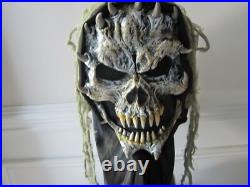 Fun World Div Mask ORIGINAL FULL HEAD Skeleton Halloween Mask 2012 RARE Fun World Div Mask ORIGINAL FULL HEAD Skeleton Halloween Mask 2012 RARE