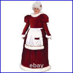 Fun World Mrs. Santa Claus Velvet Christmas Costume Women's Plus Size 16W-24W