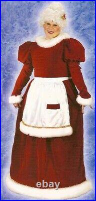 Fun World Mrs. Santa Claus Velvet Christmas Costume Women's Plus Size 16W-24W
