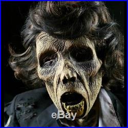 GRAVE BUSTING ZOMBIE Animated Haunted House Halloween Prop Decoration