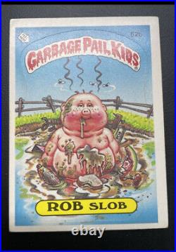 Garbage Pail Kids GPK Rob Slob VTG 1985 Collegeville Costume w Card mask Cooper