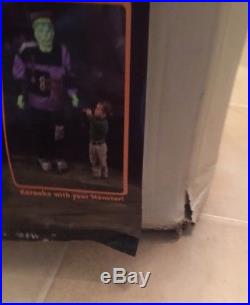 Gemmy Animated 5 Foot Singing And Dancing Monster With Light Up Eyes And Box