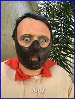 Gemmy Life Size 6 FT Hannibal Lecter Animated Talking Prop with Original Box