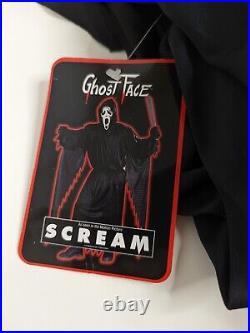 Ghost Face Fun World Easter Unlimited Scream Costume 1997 No Gloves Sealed Mask