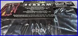 Ghost Face Mask Costume Glows Easter Unlimited Fun World VTG NOS 1997 SCREAM