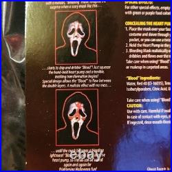 Ghost Face, Scream, Rare Unworn Halloween Costume with Mask & Gloves 2010 Sz XL