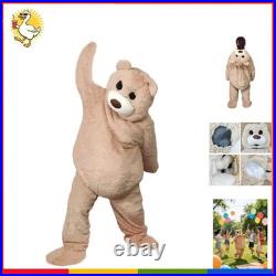 Giant Plush Teddy Bear Mascot Costume with Mesh Eyes 71 Dancing Fancy