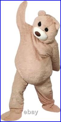 Giant Plush Teddy Bear Mascot Costume with Mesh Eyes 71 Dancing Fancy