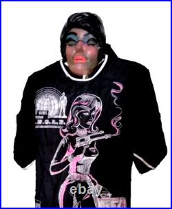 Girl Man From U. N. C. L. E UNCLE Halco Ben Cooper Vintage Halloween Costume Mask