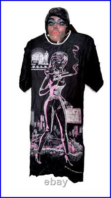 Girl Man From U. N. C. L. E UNCLE Halco Ben Cooper Vintage Halloween Costume Mask