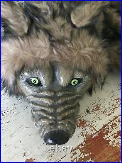 Grandin Road New In Box Halloween Werewolf Shawl Costume