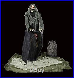 Graveyard Reaper Animated Halloween Yard Prop