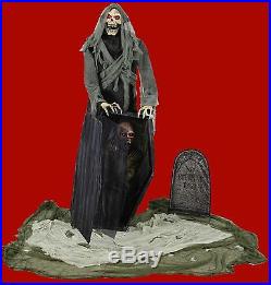 Graveyard Reaper Animated Halloween Yard Prop