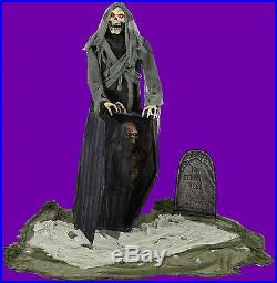 Graveyard Reaper Animated Halloween Yard Prop