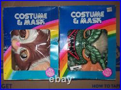 Gremlins Stripe & Gizmo vtg 1984 Ben Cooper costumes Halloween no Collegeville