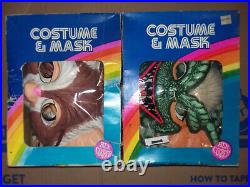 Gremlins Stripe & Gizmo vtg 1984 Ben Cooper costumes Halloween no Collegeville