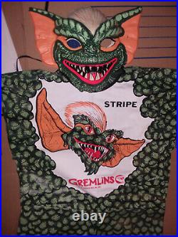 Gremlins Stripe & Gizmo vtg 1984 Ben Cooper costumes Halloween no Collegeville