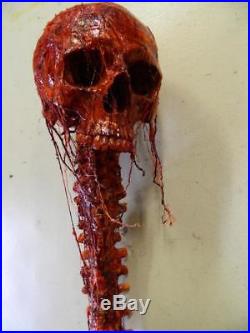 HALLOWEEN HORROR Movie PROP Spiney (Bloody Predator Trophy prop)