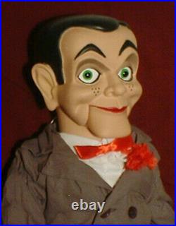 HAUNTED Ventriloquist doll EYES FOLLOW YOU puppet creepy dummy Slappy OOAK