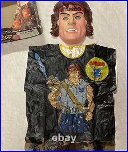 HIGH QUALITY 1985 RAMBO Collegeville Halloween Costume SYLVESTER STALLONE Med