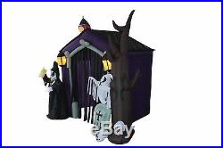 HUGE Halloween Inflatable Haunted House Arch Skeleton Ghost Yard Decoration NEW