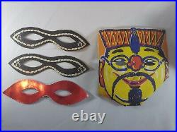 HUGE LOT of 20+ Halloween Costume mask vintage 1970's different kinds