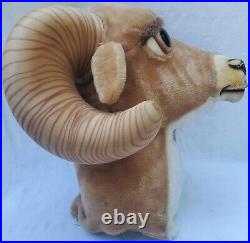 HUGE Vintage Ram Bighorn Sheep Bull Mascot Halloween Costume Stagecraft Alinco