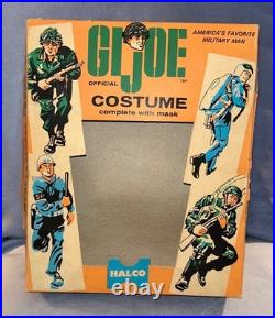 Halco Gi Joe Halloween Costume Box Only C. 1965 Deep Sea Diver