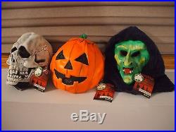 HalloweeN III 3 mask set NEW 2012 Don Post Season Of The Witch Silver Shamrock