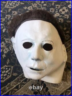 Halloween 2018 Michael Myers Mask +Lrg Real Work Quilted Coverall's +knife
