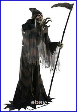 Halloween Animatronic LUNGING REAPER Prop Haunted House Seasonal Visions NEW