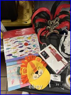 Halloween Bulk Lot Costumes & Decor Adult & Kids Party or Resale