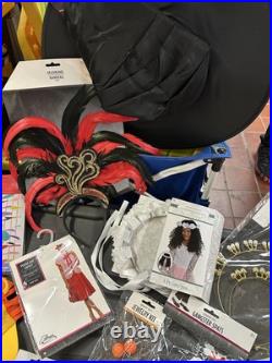 Halloween Bulk Lot Costumes & Decor Adult & Kids Party or Resale