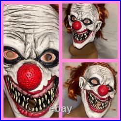 Halloween Clown Mask Latex Creepy Evil Scary costume CLOWN MASK Halloween Clown Mask Latex Creepy Evil Scary costume CLOWN MASK