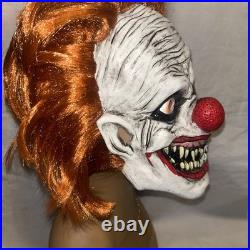 Halloween Clown Mask Latex Creepy Evil Scary costume CLOWN MASK Halloween Clown Mask Latex Creepy Evil Scary costume CLOWN MASK