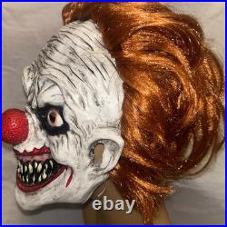 Halloween Clown Mask Latex Creepy Evil Scary costume CLOWN MASK Halloween Clown Mask Latex Creepy Evil Scary costume CLOWN MASK