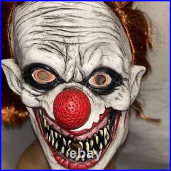 Halloween Clown Mask Latex Creepy Evil Scary costume CLOWN MASK Halloween Clown Mask Latex Creepy Evil Scary costume CLOWN MASK