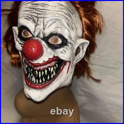 Halloween Clown Mask Latex Creepy Evil Scary costume CLOWN MASK Halloween Clown Mask Latex Creepy Evil Scary costume CLOWN MASK