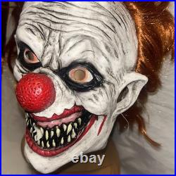 Halloween Clown Mask Latex Creepy Evil Scary costume CLOWN MASK Halloween Clown Mask Latex Creepy Evil Scary costume CLOWN MASK