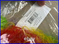 Halloween Costume Clown Rainbow Wig Adult Unisex Men Women Curly Afro New