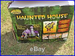 Halloween Gemmy Airblown Inflatable Haunted House 12.5' LIghted Yard Decor