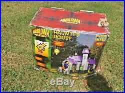 Halloween Gemmy Airblown Inflatable Haunted House 12.5' LIghted Yard Decor