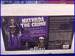 Halloween LifeSize Animated MATILDA THE CRONE WITCH Prop Haunted House NEW Halloween LifeSize Animated MATILDA THE CRONE WITCH Prop Haunted House NEW