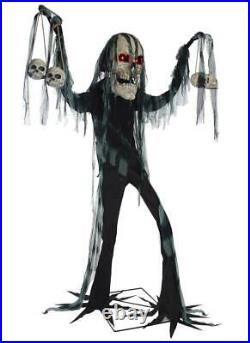 Halloween Life Size 7 Ft CATACOMB CREATURE Animated Prop Haunted House Zombie
